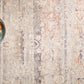 Loloi Rugs Faye Collection Rug in Denim, Rust - 9'6" x 13'1"