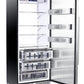 FORNO Colone 30" 14.6 cu.ft. Freestanding Refrigerator in Stainless Steel, FFRBI1821-30S