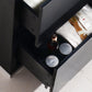 KubeBath Bliss 30 in. Free Standing Modern Bathroom Vanity - Black, FMB30-BK