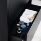 KubeBath Bliss 36 in. Free Standing Modern Bathroom Vanity - Black, FMB36-BK