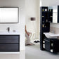 KubeBath Bliss 36 in. Free Standing Modern Bathroom Vanity - Gray Oak, FMB36-GO