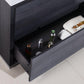 KubeBath Bliss 40 in. Free Standing Modern Bathroom Vanity - Gray Oak, FMB40-GO