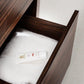 KubeBath Bliss 40 in. Free Standing Modern Bathroom Vanity - Walnut, FMB40-WNT