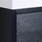 KubeBath Bliss 48 in. Free Standing Modern Bathroom Vanity - Black, FMB48-BK