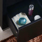 KubeBath Bliss 48 in. Free Standing Modern Bathroom Vanity - Black, FMB48-BK