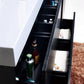 KubeBath Bliss 60 in. Single Sink Free Standing Modern Bathroom Vanity - Black, FMB60S-BK