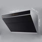 Fotile Slant Vent Series 30 in. 850 CFM Range Hood with Touchscreen in Onyx Black, JQG7501