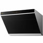 Fotile Slant Vent Series 30 in. 850 CFM Range Hood with Touchscreen in Onyx Black, JQG7501