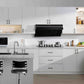 FOTILE Slant Vent Series 36 In. 1,000 CFM Under Cabinet or Wall Mount Range Hood in Black, JQG9006