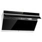 FOTILE Slant Vent Series 36 In. 1,000 CFM Under Cabinet or Wall Mount Range Hood in Black, JQG9006