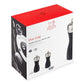 Peugeot Fidji Set Pepper and Salt Mill in Black Wood/Stainless 15 cm - 6in