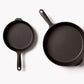 Field Company Two Piece Cast Iron Skillet Cookware Set (No. 6 & No.10)