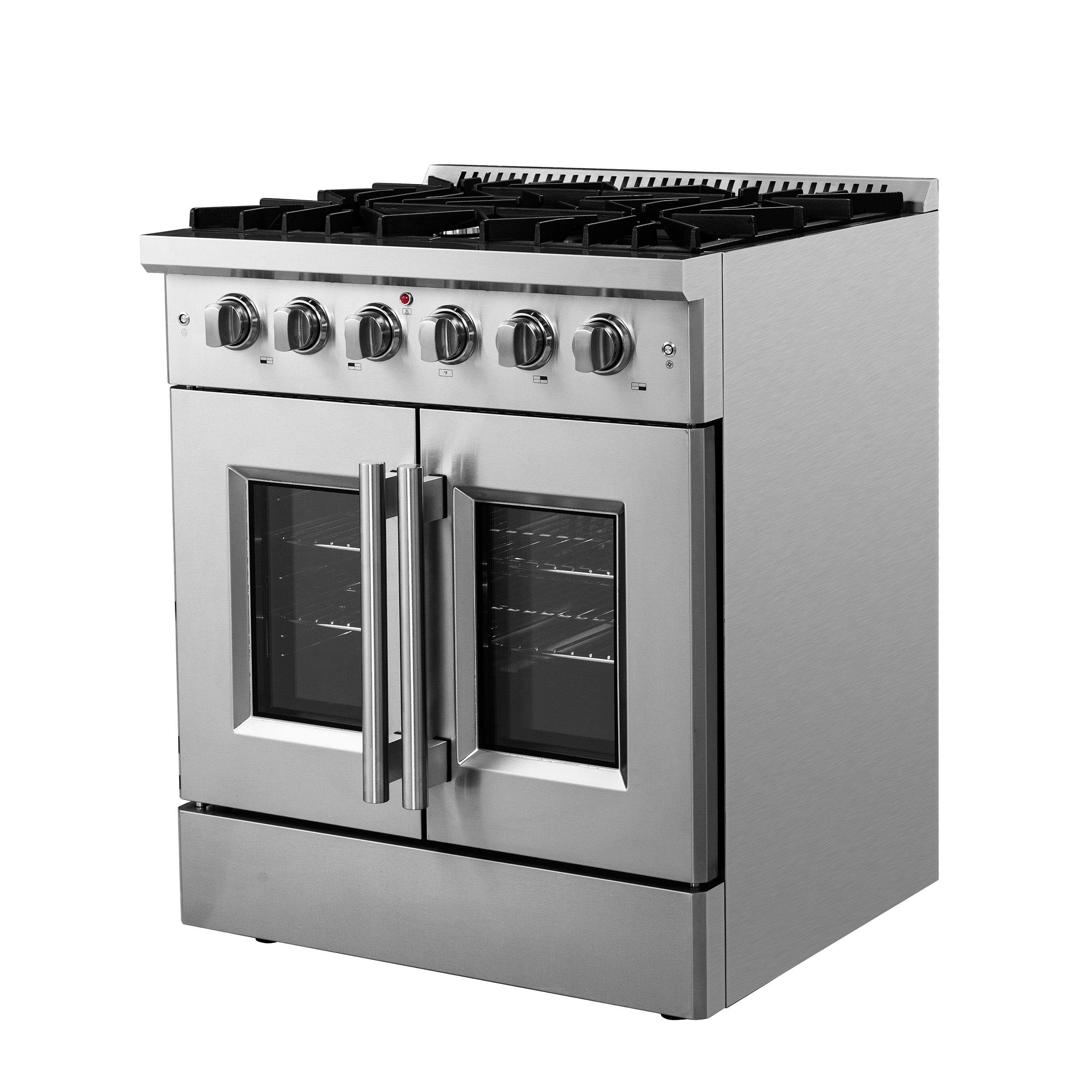 Forno 30 Inch Vittorio French Door Gas Range, FFSGS644430 Premium