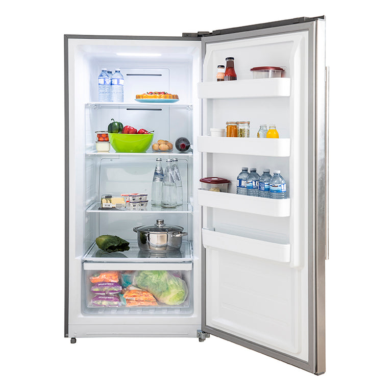 Forno 28 Inch Dual Combination Refrigerator/Freezer in Stainless Steel, FFFFD1933-28RS