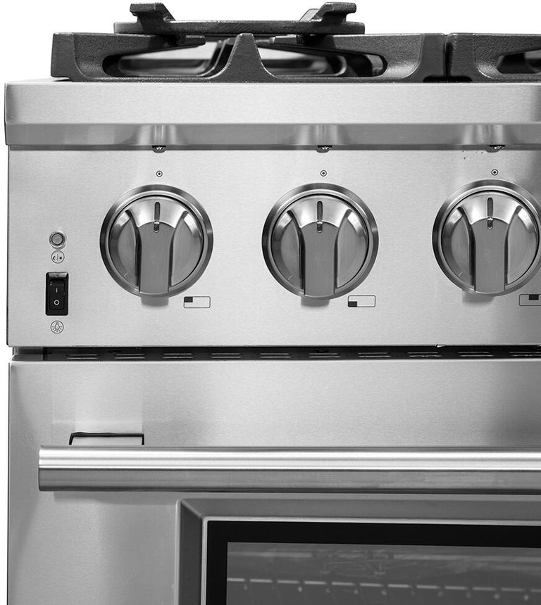 Forno Appliance Package - 36 Inch Pro Gas Range, Wall Mount Range Hood, Microwave Drawer, Dishwasher, AP-FFSGS6260-36-W-6