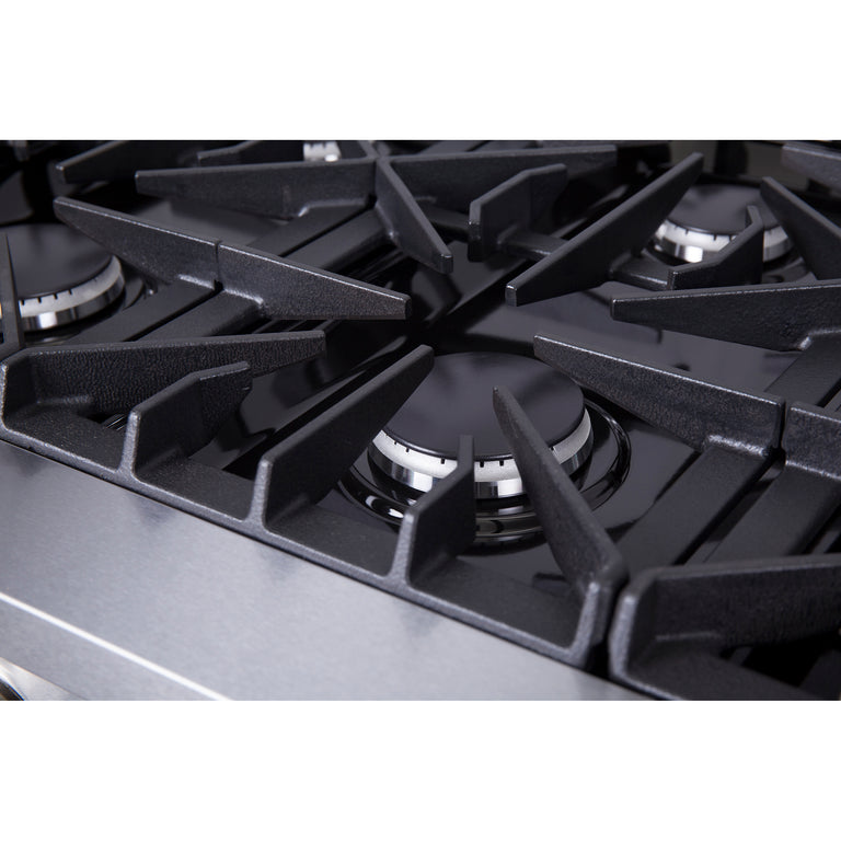 Forno 36" Gas Rangetop With 6 Sealed Burners in Stainless Steel, FCTGS5737-36