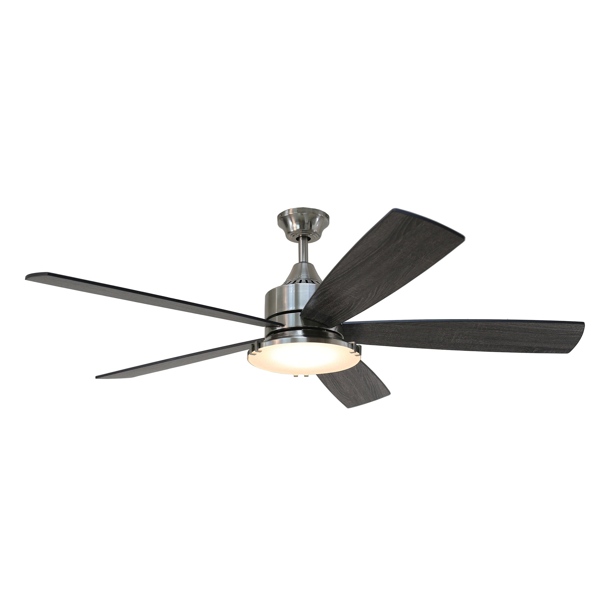 Maison Elite Faro 60 In. Voice Activated Smart Ceiling Fan in Brushed Nickel with Reversible Blade, CF01360-BNP