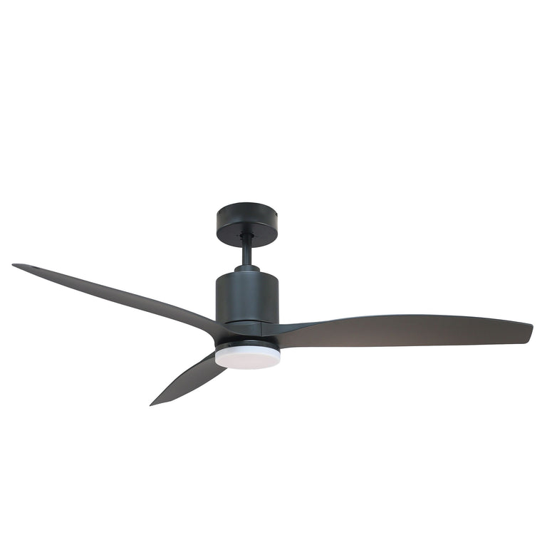 Maison Elite Tripolo 60 In. Voice Activated Smart Ceiling Fan in Black, CF00260-BL1