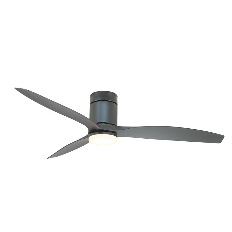 Maison Elite Tripolo 60 In. Voice Activated Smart Ceiling Fan in Black, CF00260-BL1
