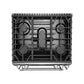 Fotile 30 in. Slide-In Gas Range in Stainless Steel, 4.8 cu. ft., RLS30506