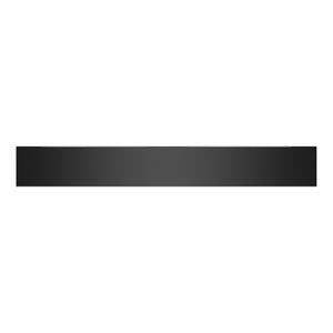 Fotile 4 Inch Black Stainless Steel Decorative Plate for 36 Inch Slant Series, USRHSV36DP04BL