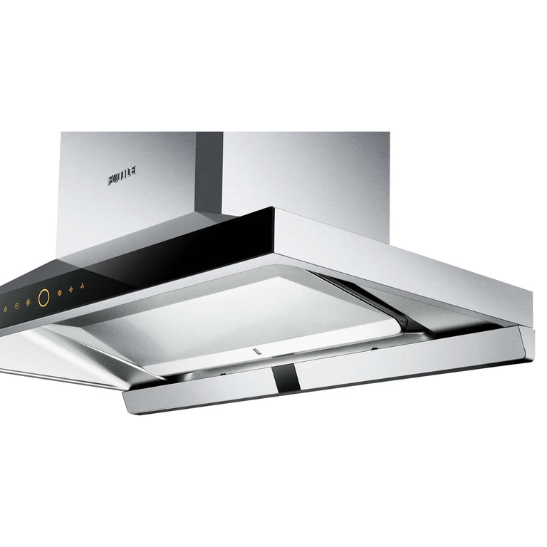 Fotile Perimeter Vent Series 36 In. 1,000 CFM Wall Mount Range Hood with Touchscreen in Stainless Steel, EMS9026