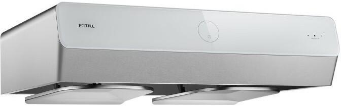 Fotile Package 30 Inch Cooktop and 30 Inch Under Cabinet Range Hood in Silver Gray, 850CFM, AP-GLS30501-7