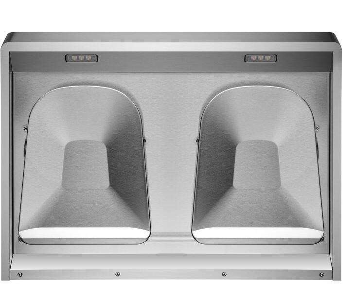 Fotile Package 30 Inch Cooktop and 30 Inch Under Cabinet Range Hood in Silver Gray, 800CFM, AP-GLS30501-6