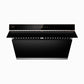 Fotile Slant Vent Series 30 In. 1000 CFM Range Hood in White Tempered Glass, JQG7505-W