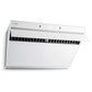 Fotile Slant Vent Series 30 In. 1000 CFM Range Hood in White Tempered Glass, JQG7505-W