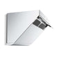 Fotile Slant Vent Series 30 In. 1000 CFM Range Hood in White Tempered Glass, JQG7505-W