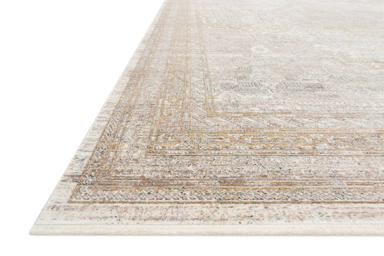 Loloi Rugs Gemma Collection Rug in Sand, Ivory - 2'8" x 7'9"