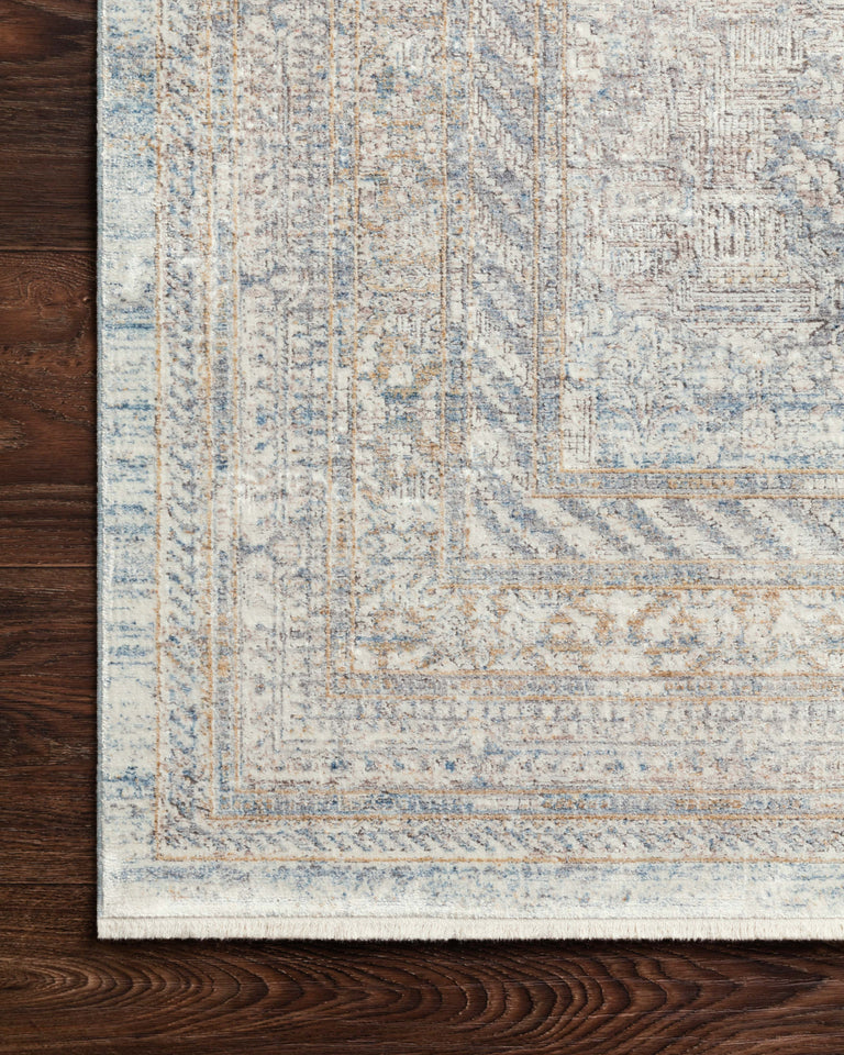 Loloi Rugs Gemma Collection Rug in Silver, Multi - 9'6" x 12'6"