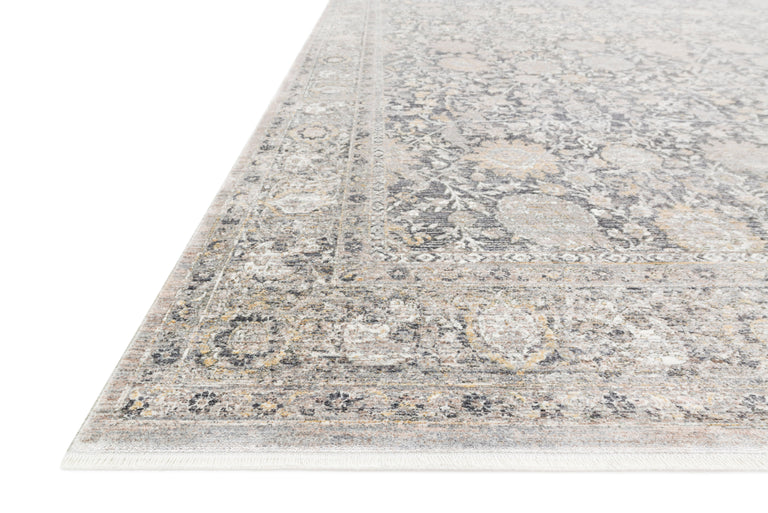 Loloi Rugs Gemma Collection Rug in Charcoal, Sand - 7'7" x 9'10"