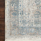 Loloi Rugs Gemma Collection Rug in Sky, Ivory - 3'7" x 5'