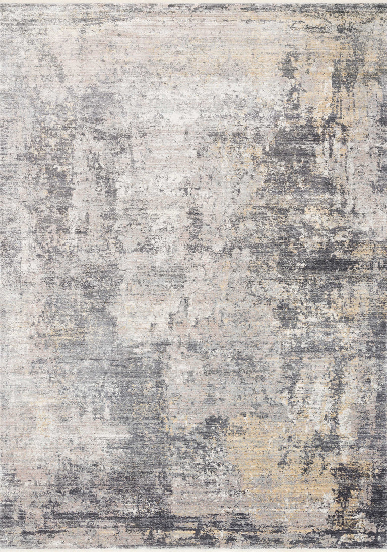 Loloi Rugs Gemma Collection Rug in Neutral - 2'8" x 7'9"