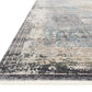 Loloi Rugs Gemma Collection Rug in Charcoal, Multi - 7'7" x 9'10"
