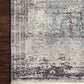Loloi Rugs Gemma Collection Rug in Charcoal, Multi - 7'7" x 9'10"