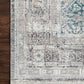 Loloi Rugs Gemma Collection Rug in Silver, Blue - 7'7" x 9'10"