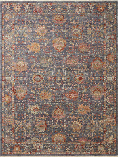 Loloi Rugs Giada Collection Rug in Grey, Multi - 6'3" x 9'