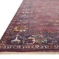 Loloi Rugs Giada Collection Rug in Grape, Multi - 7'10" x 7'10"