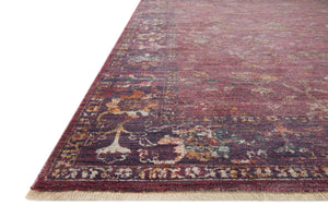 Loloi Rugs Giada Collection Rug in Grape, Multi - 9'0" x 12'0"