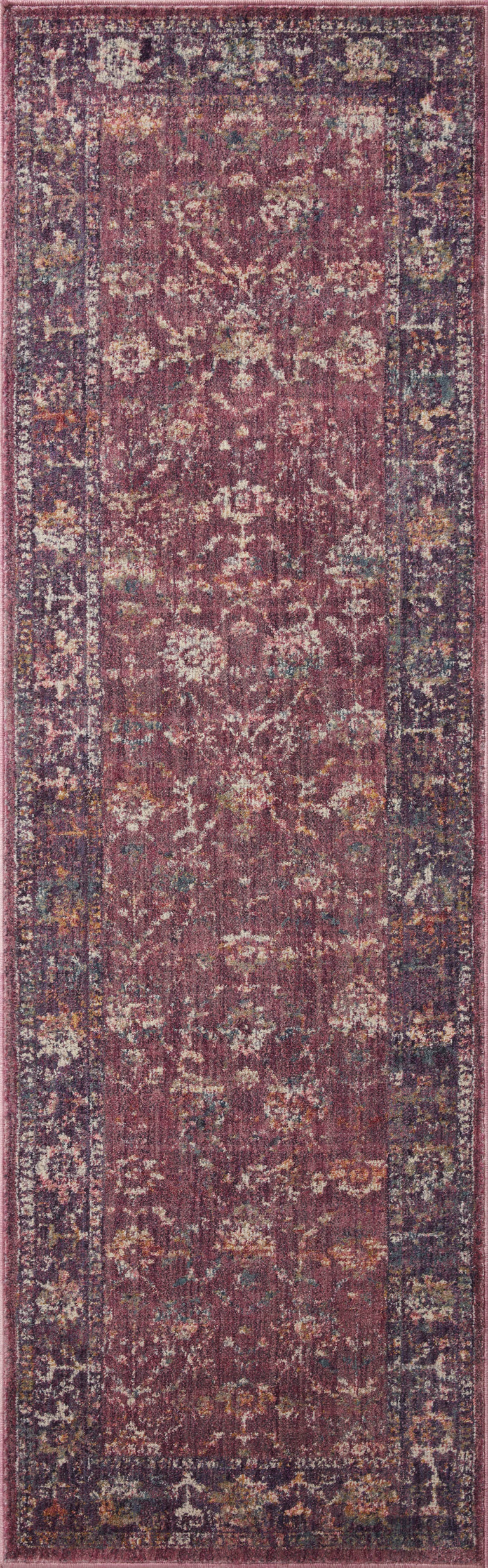 Loloi Rugs Giada Collection Rug in Grape, Multi - 11'6" x 15'6"
