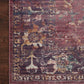 Loloi Rugs Giada Collection Rug in Grape, Multi - 7'10" x 7'10"