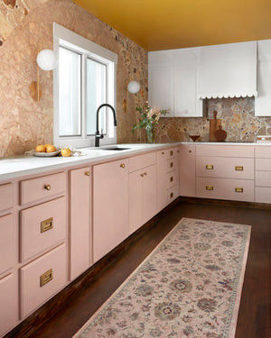 Loloi Rugs Giada Collection Rug in Blush, Multi - 10'0" x 14'0"
