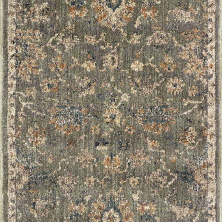 Loloi Rugs Giada Collection Rug in Sage, Gold - 7'10" x 10'