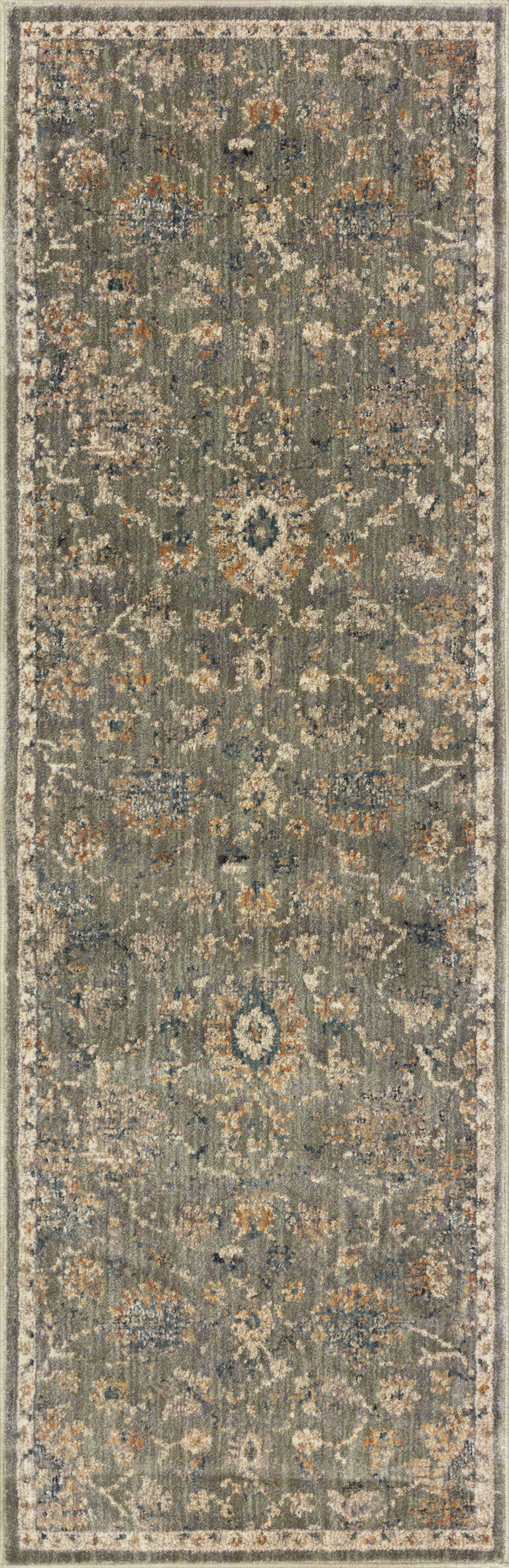 Loloi Rugs Giada Collection Rug in Sage, Gold - 6'3" x 9'