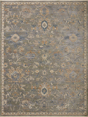 Loloi Rugs Giada Collection Rug in Sage, Gold - 6'3" x 9'