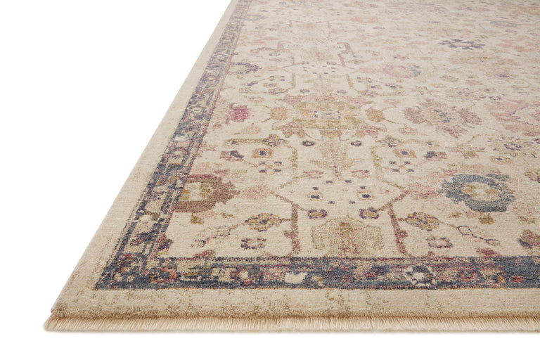 Loloi Rugs Giada Collection Rug in Ivory, Multi - 7'10" x 7'10"