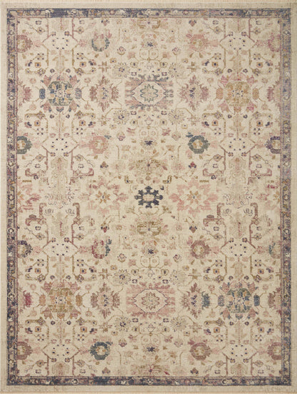 Loloi Rugs Giada Collection Rug in Ivory, Multi - 7'10" x 10'